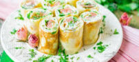 دستور تهیه کرپ رول گوشت و قارچ خوشمزه در سه سوت