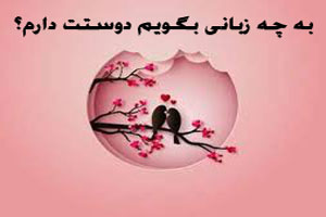 گفتن دوستت دارم به 16 زبان دنیا
