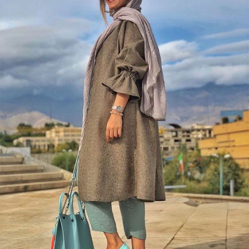 مدل مانتوهای عیدانه 1400+ پوشاک مد شده سال