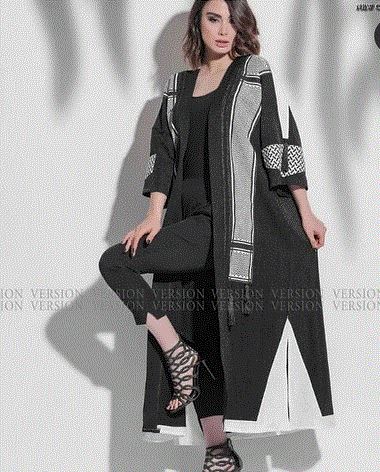 جدیدترین مدل مانتوهای لش عیدانه+ آموزش دوخت مانتو لش