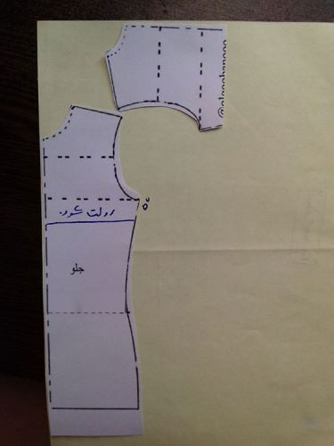 جدیدترین مدل مانتوهای لش عیدانه+ آموزش دوخت مانتو لش