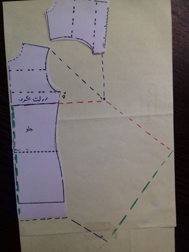 جدیدترین مدل مانتوهای لش عیدانه+ آموزش دوخت مانتو لش
