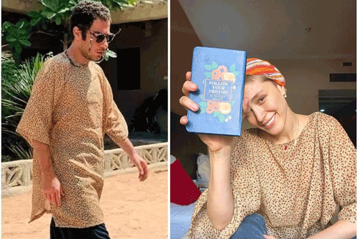 لباس جنجالی نوید محمدزاده و فرشته حسینی سوژه شد+تصاویر