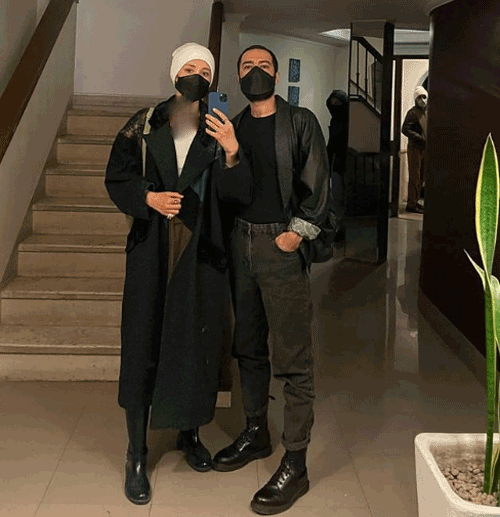 لباس جنجالی نوید محمدزاده و فرشته حسینی سوژه شد+تصاویر