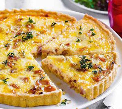 طرز تهیه بشقاب رژیمی فاهیتا مکزیکی و کیش لورن فرانسوی