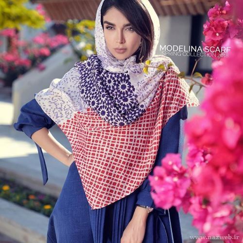 آموزش تصویری بستن روسری