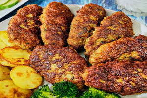 طرز تهیه و دستور پخت کتلت دال عدس بسیار لذیذ