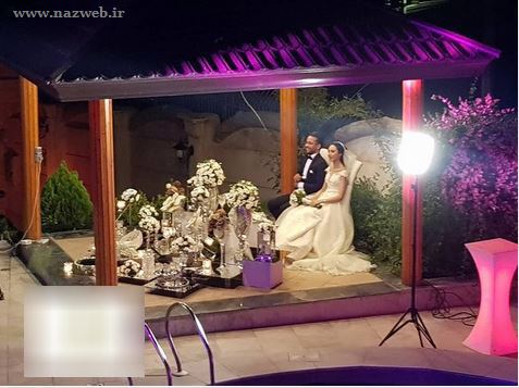 تصاویری از تزیینات سفره قند ساب جشن عقد بسیار زیبا و شیک