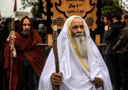 آتش گرفتن وحشتناک چند نفر در تعزیه (عکس)