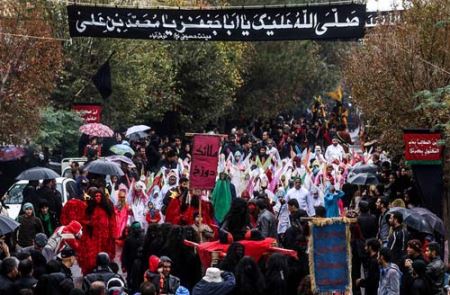 آتش گرفتن وحشتناک چند نفر در تعزیه (عکس)