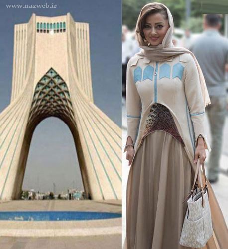 مدل لباس های کپی شده بایگران ایران از سلبریتی های هالیوودی