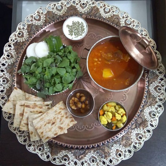 آموزش و طرز تهیه آبگوشت سنتی کرمانشاه آبگوشت باغی