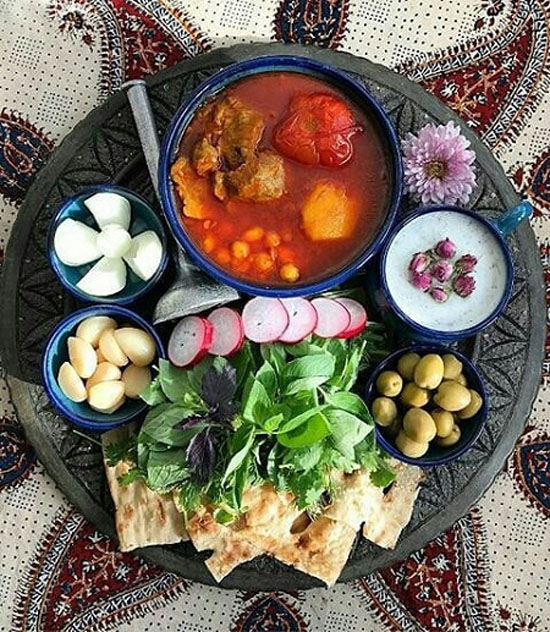 آموزش و طرز تهیه آبگوشت سنتی کرمانشاه آبگوشت باغی