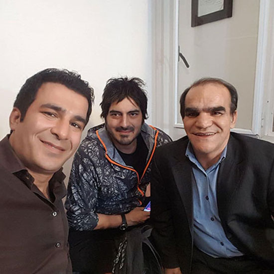 بیوگرافی بازیگر عصبی اصغر حیدری و همسرش+ عکس های دیدنی چهره اصغر حیدری