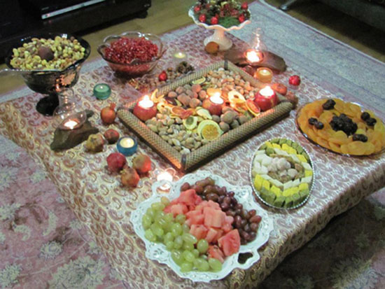 جدید و زیباترین مدل عروسک و تزیین میز شب یلدا