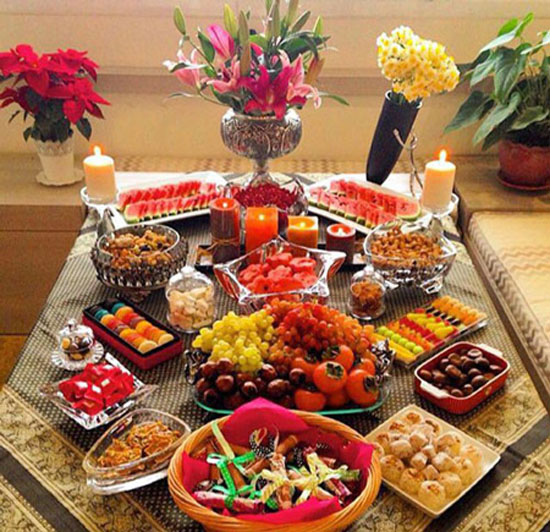 جدید و زیباترین مدل عروسک و تزیین میز شب یلدا