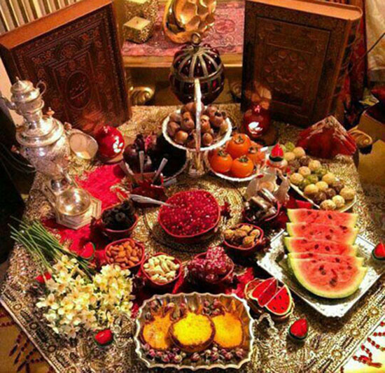 جدید و زیباترین مدل عروسک و تزیین میز شب یلدا