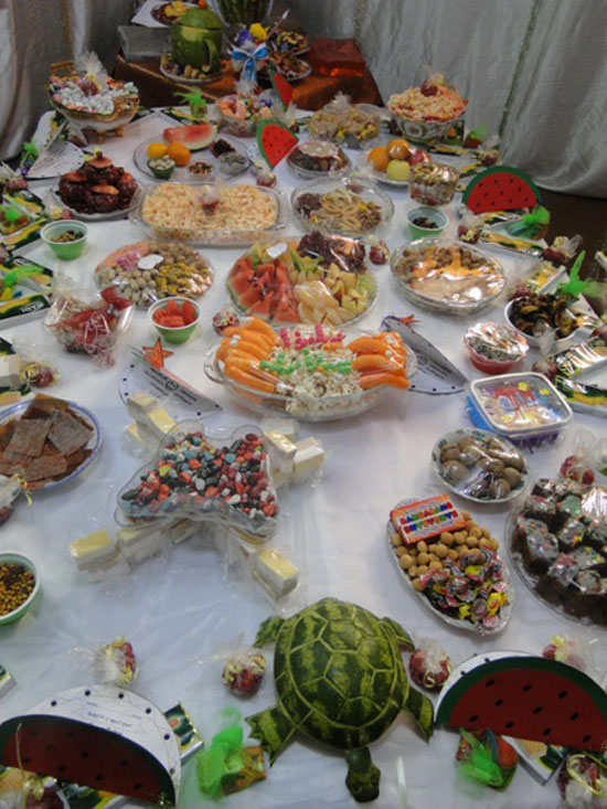 جدید و زیباترین مدل عروسک و تزیین میز شب یلدا