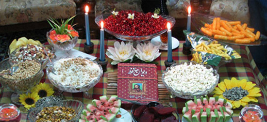 جدید و زیباترین مدل عروسک و تزیین میز شب یلدا