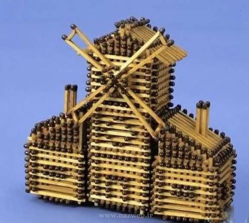 40 آموزش کاردستی زیبا با آبسلانگ (چوب بستنی) و چوب کبریت دانش آموزی