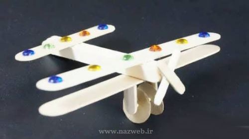 40 آموزش کاردستی زیبا با آبسلانگ (چوب بستنی) و چوب کبریت دانش آموزی