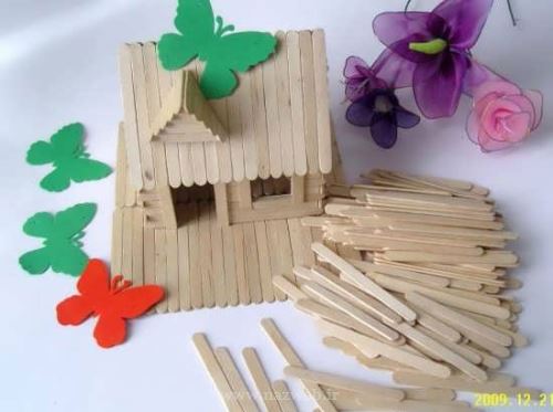 40 آموزش کاردستی زیبا با آبسلانگ (چوب بستنی) و چوب کبریت دانش آموزی