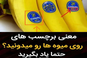 برچسب های روی میوه ها چه معنی دارند+ معرفی انواع لیبل و برچسب با تصویر برچسب های روی میوه ها چه معنی دارند+ معرفی انواع لیبل و برچسب با تصویر