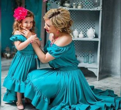 عکس نوشته های عاشقانه مادر دختری با ژست های شیک