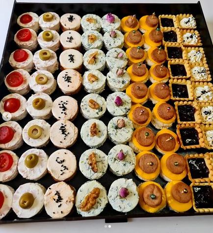 فینگرفود راتا مرغ، سرزمین غذاهای کوچولو و مدل تزئینات