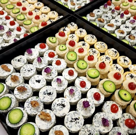 فینگرفود راتا مرغ، سرزمین غذاهای کوچولو و مدل تزئینات