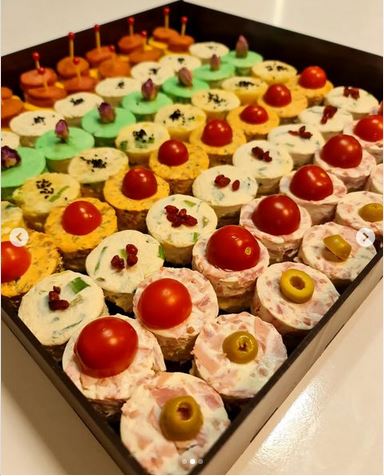 فینگرفود راتا مرغ، سرزمین غذاهای کوچولو و مدل تزئینات
