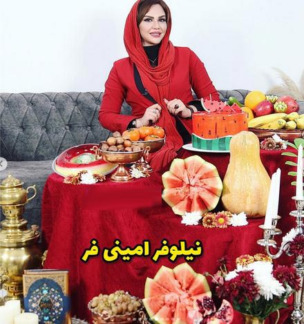 25 عکس و سلفی جنجالی از تیپ و استایل نیلوفر امینی فر مجری