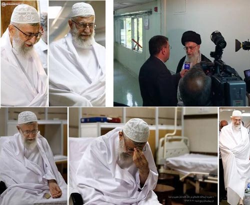 درگذشت رهبر آیت الله خامنه ای پس از فوت ملکه الیزابت