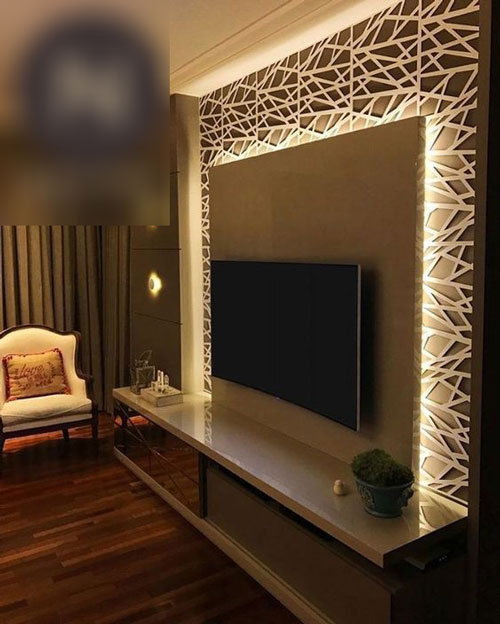 50 مدل تیوی وال و تی وی تیبل های شیک و مدرن