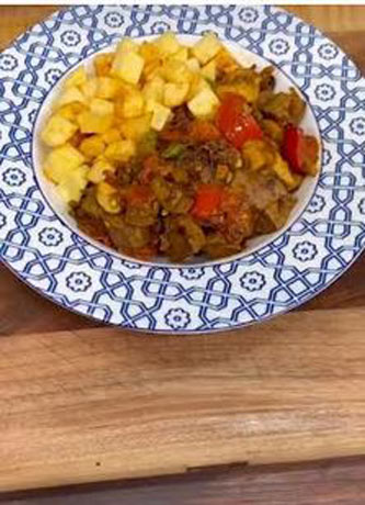 خوراک جغور بغور به سبک نواب ابراهیمی/ جوی خون