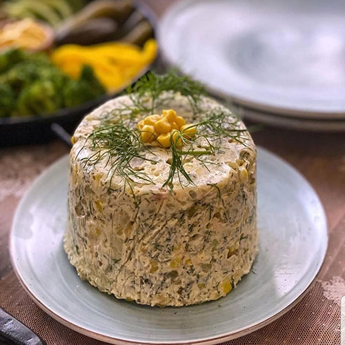 30 تزئین الویه؛ زیباترین مدل تزئین سالاد الویه