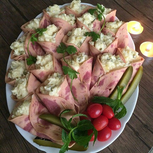 30 تزئین الویه؛ زیباترین مدل تزئین سالاد الویه