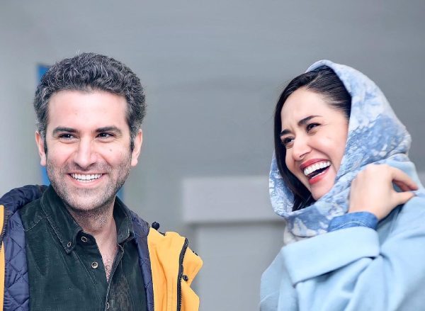 جنجال ازدواج پریناز ایزدیار و هوتن شکیبا پارتنر الناز شاکردوست
