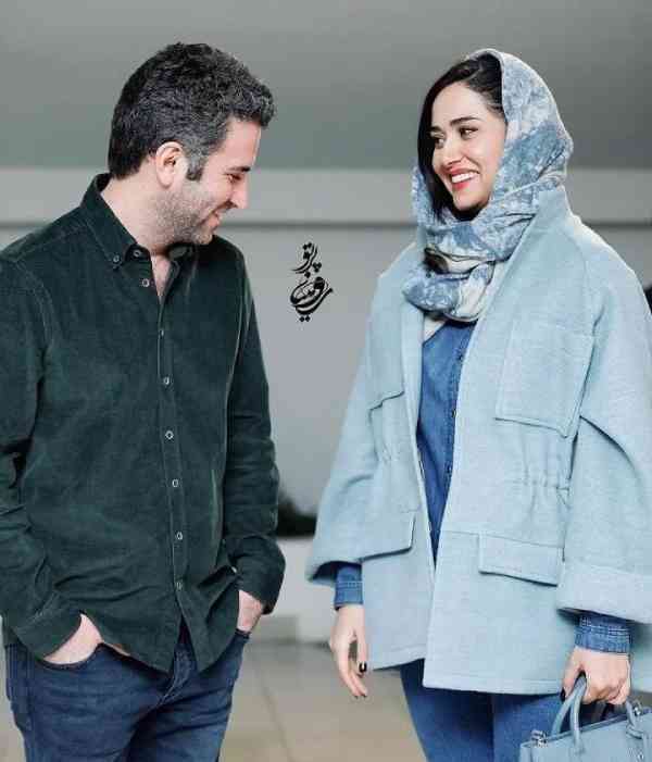 جنجال ازدواج پریناز ایزدیار و هوتن شکیبا پارتنر الناز شاکردوست