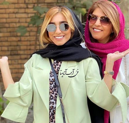 اولین عکس بارداری آناهیتا همسر سردار آزمون در کشور چکمه