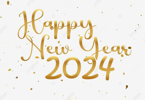 happy new year 2024