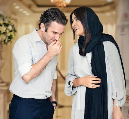 در گوشی پریناز ایزدیار با هوتن شکیبا