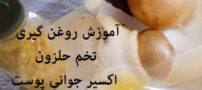 آموزش روغن گیری تخم حلزون اکسیر جوانی پوست با لیسه