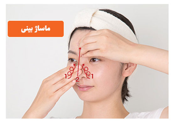 ماساژ تصویری صورت برای تقویت ماهیچه ها، جوانی و رفع افتادگی