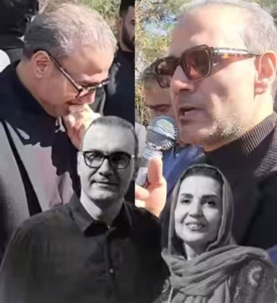 علیرضا قربانی درگذشت همسرش مژگان غیاثی| تصاویر خاکسپاری