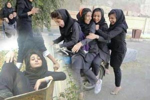 دختران ایرانی در دبیرستان چه می کنند! تصاویر دختران ایرانی در دبیرستان چه می کنند! تصاویر