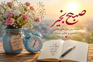 پیام صبح بخیر | جدیدترین متنهای خاص، دلنشین و عکس نوشته پیام صبح بخیر | جدیدترین متنهای خاص، دلنشین و عکس نوشته