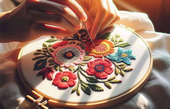 شرکت در کلاسهای هنری