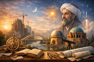عکس نوشته تبریک روز مهندس | بزرگداشت خواجه نصیرالدین طوسی عکس نوشته تبریک روز مهندس | بزرگداشت خواجه نصیرالدین طوسی