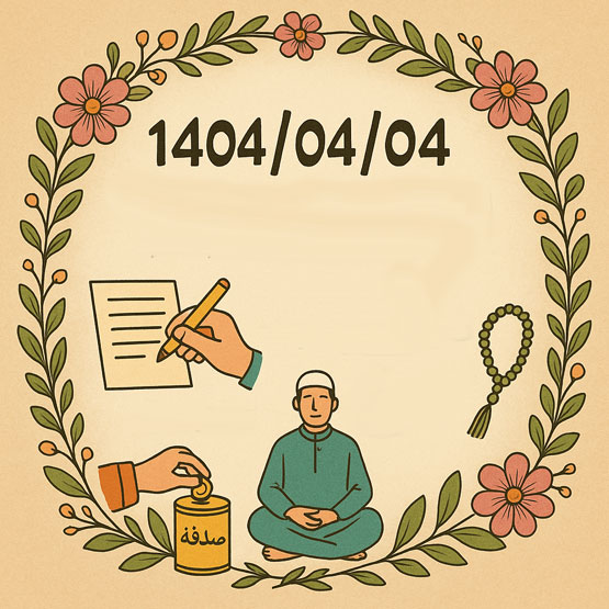 راز عدد و روز 4 شنبه 04/04/04 | نیت نویسی و اعمال این روز